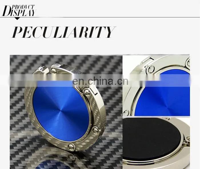 Different colors Metal with plastic flower plastic bag hanger