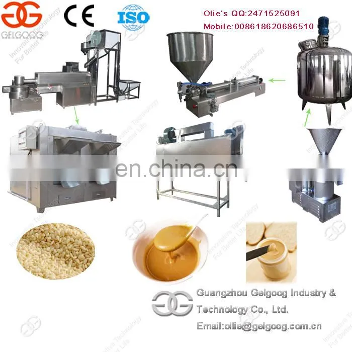 Good Service Sesame Sauce Machinery Tomato Jam Processing Line Shea Butter Tahini Paste Making Machine