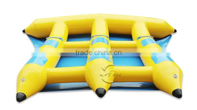 high quality 0.9mmPVC inflatable flying towables flying fish