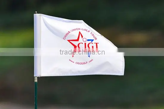 high quality plastic tube golf flag