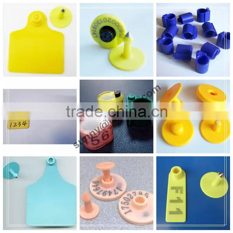 ISO 18000-6C UHF pig ear tags animal rfid ear tag