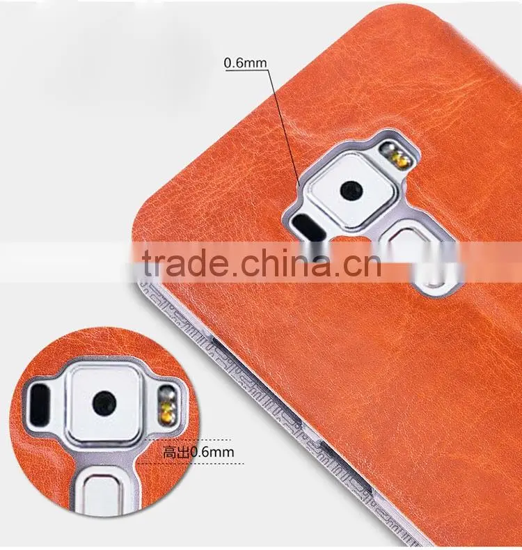 MOFi Original PU Leather Case Housing for Asus Zenfone 3 ZE552KL, Celulares Flip Cover for Zenfone3 Z010D