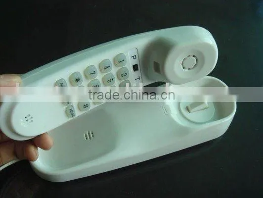 European design hot selling cheap trimline corded landline phone without caller ID