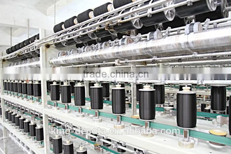 Rubber elastic sewing threads