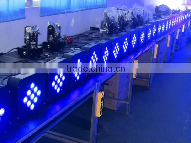 9pcs 10W RGBW 4 in 1 Wireless DMX Battery Power Led Par64 Led Par Light DJ Lighting