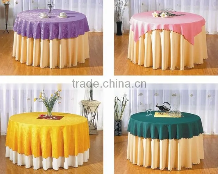 made in china table cloth drop to the floor design