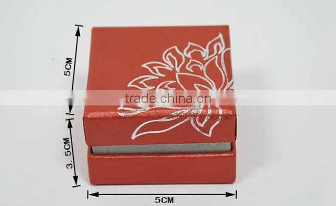 Custom corrugated board made packaing box for jewerly items