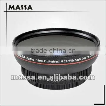 MASSA digital camera lens spare parts, 58mm 0.5x super wide angle lens