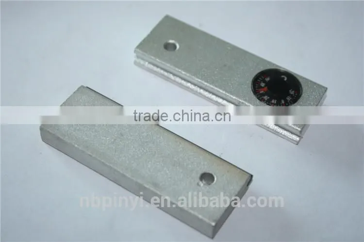 Flint Magnesium /Aluminium Alloy Fire Starter with compass outdoor survival gear striker neseccory