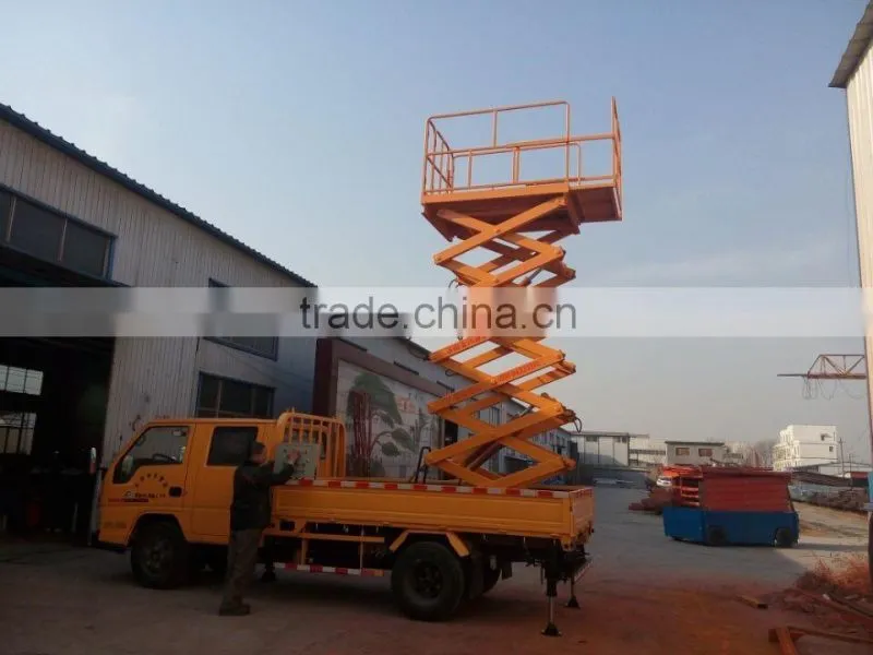Automatically hydraulic truck mounted Aerial Lifts