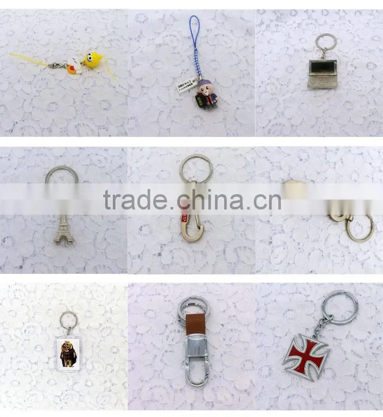 Custom English letters Metal Keychains