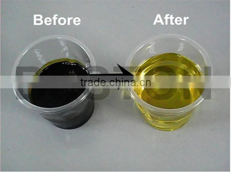 automatic used plastic oil refining unit waste oil recycling machine used tire oil refining unit with CE ISO