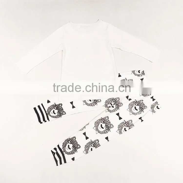 2015 Spring & autumn boy clothes set baby boy long sleeve t-shirt + pants 2pcs set children clothes outfits