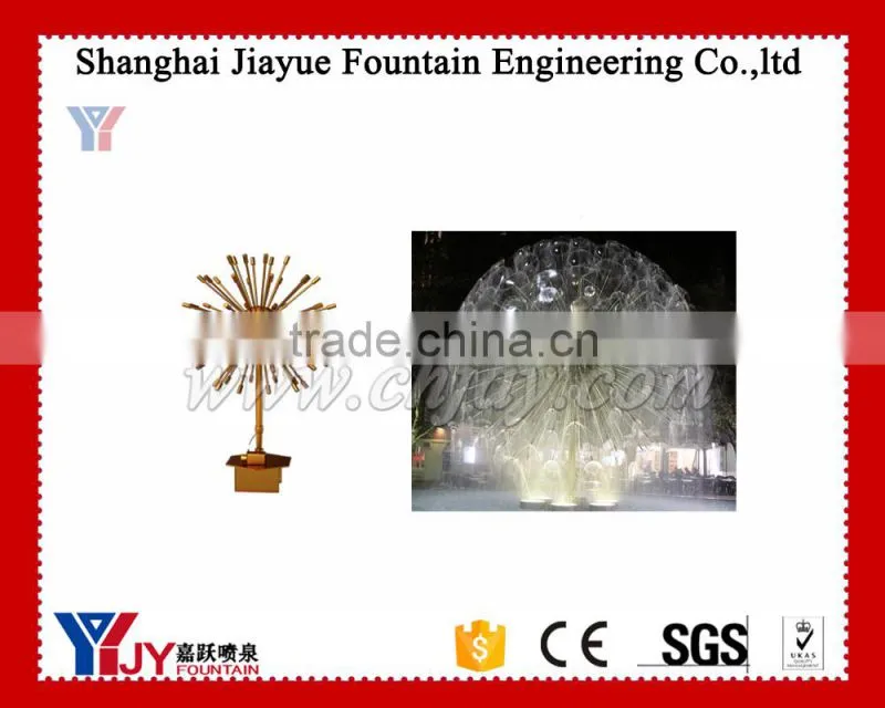 rotating dandelion fountain nozzles