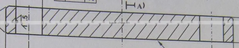 nonstandard ss316l stainless steel blind flange supplier