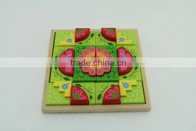 wooden jigsaw puzzle game