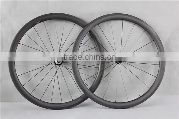 40mm wide side carbon bike wheels high temperature resistance carbon bike wheels W40C