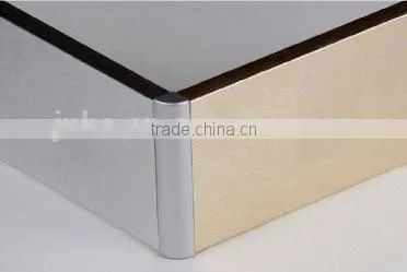 Manufacturers of gold color aluminium stair nosing