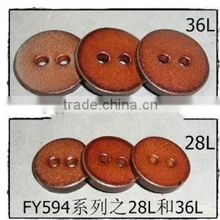 Leather Button