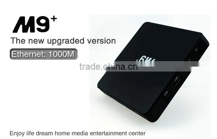 M9+ Amlogic S905 quad core smart ott box with 4K video support