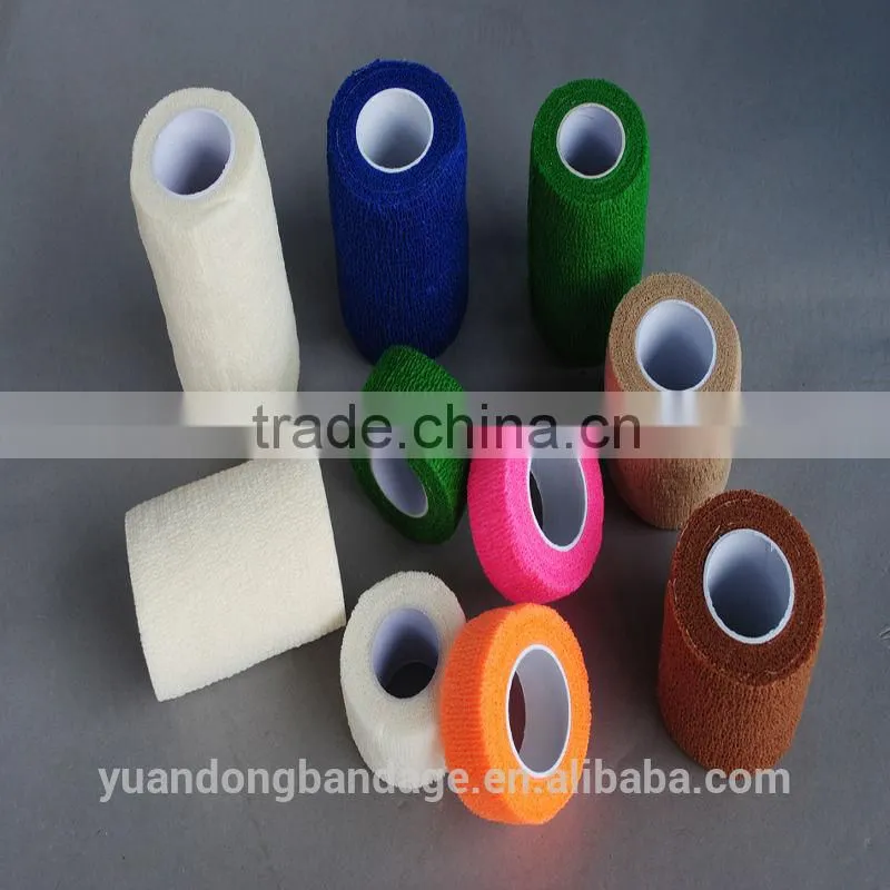 YD60473 Self-adhesive elastic bandage(cotton) FDA & CE & ISO