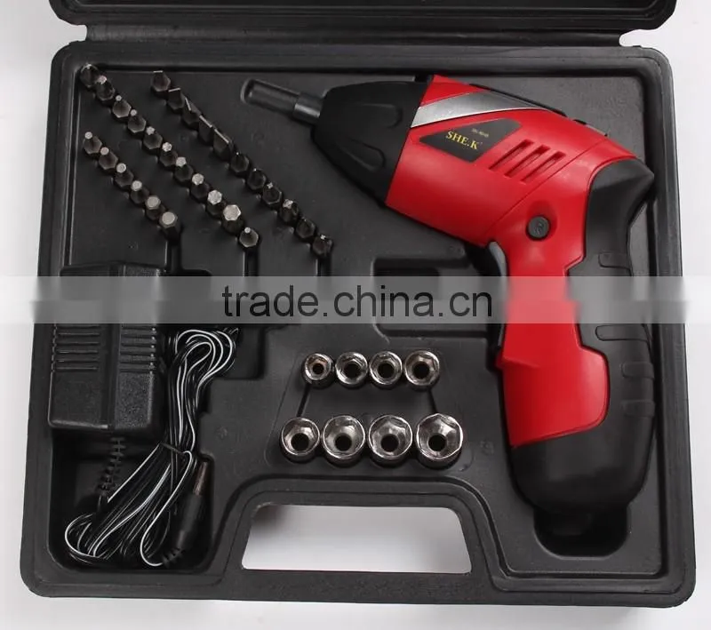 4.8v rechargeable and portable mini cordless screwdriver