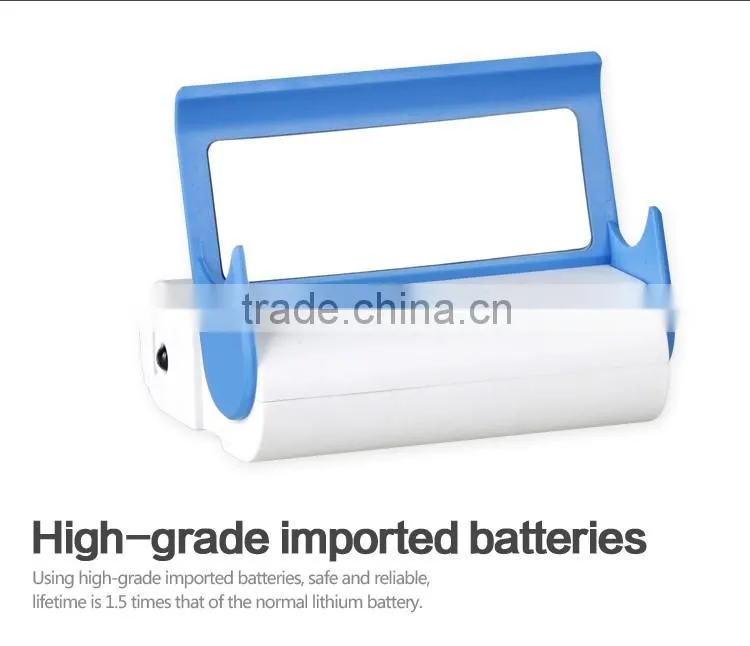 GOLF GF-202 5200MAH Power bank with mobile phone stents+the mirror intelligent sleep power bank for universal device