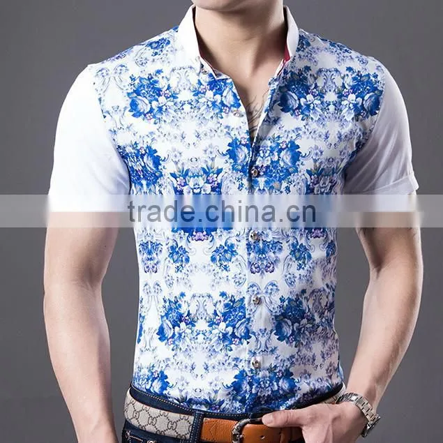 Men Shirt 2016 Summer New Arrival Male