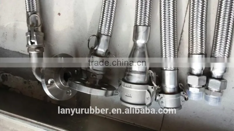 Gold manufacturer high quailty Stainless Steel Corrugated Flexible Hose