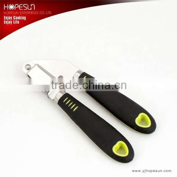 Popular vegetable tool garlic kitchen gadgets best plastic handle garlic press