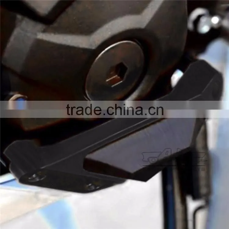 BJ-EG-MT07 Black Aftermarket Motorcycle Engine Parts Aluminum and POM Engine Guard for Yamaha MT07 FZ7 2014-2015