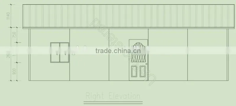 Prefab Kits House or house kit with Steel Structure and fireproof sandwich panel