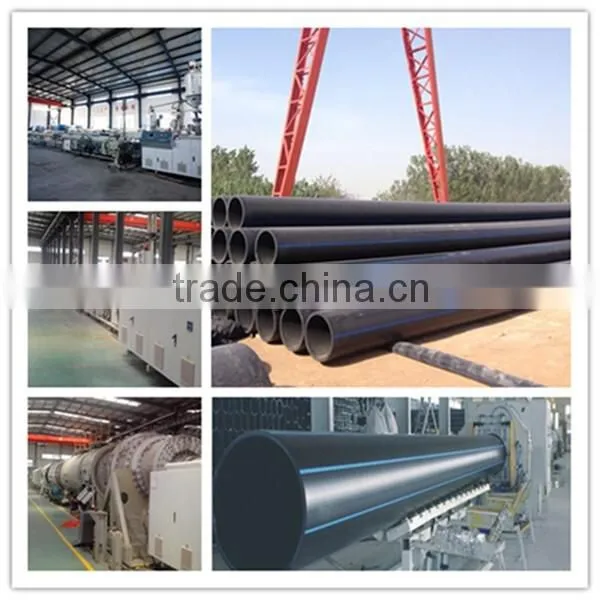underground plastic HDPE gas pipe for natural gas supply and oil