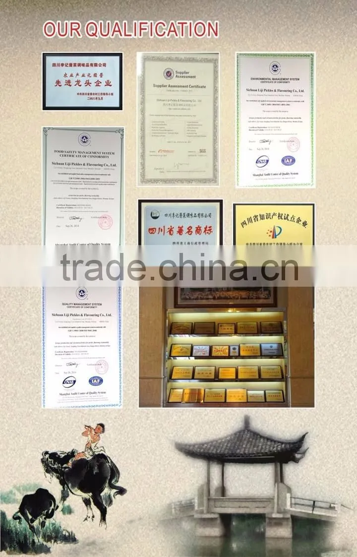 Chinese well-known brand and natural compound seasoning ,flavour lobster sauce with spicy oil