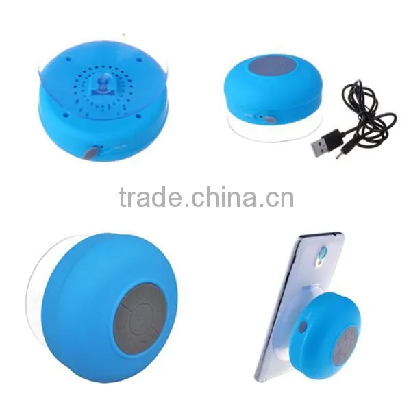 Bathroom waterproof sucking bluetooth speaker (NT-BTS06)