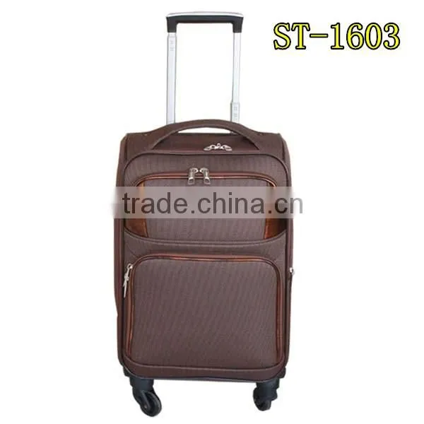100% High Quality waterproof Oxford polyester trolley bag trolley bags luggage