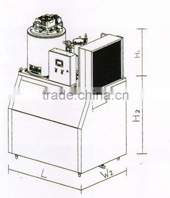Commercial Flake Ice Machine