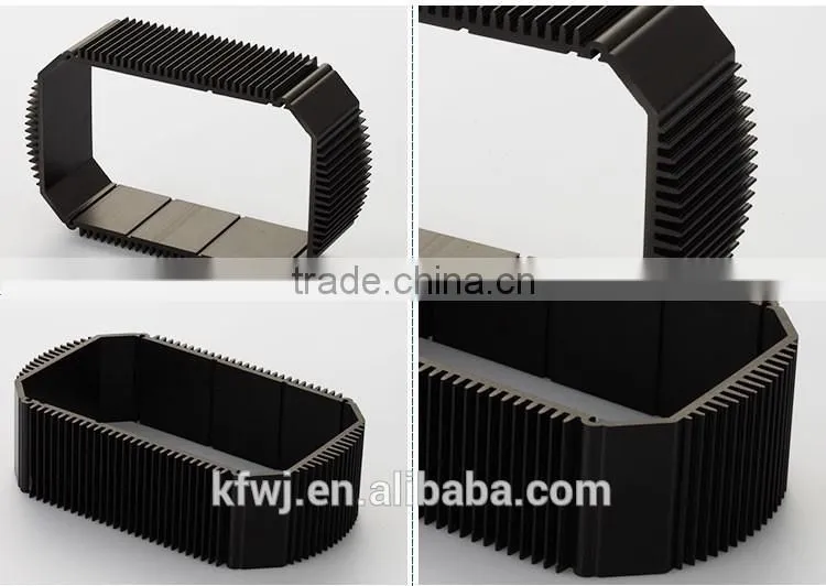 LED housing aluminium heat sink parts