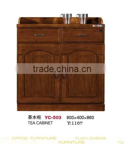 Best price traditional tea tall wood cabinet factory sell directly YC503