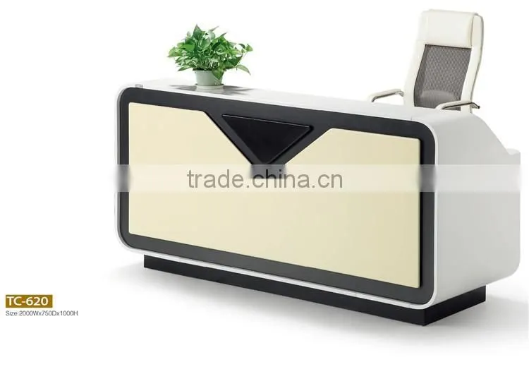 Newest style small reception desk TC-620