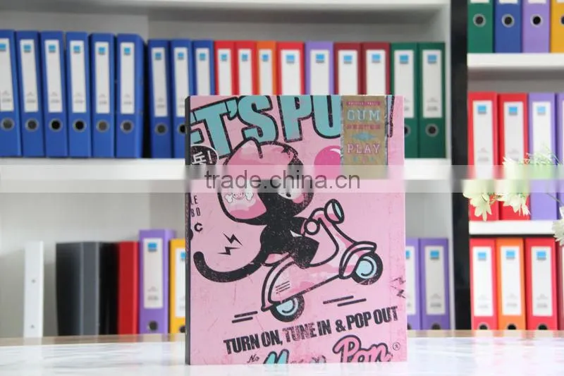 Metallic 3 ring binder
