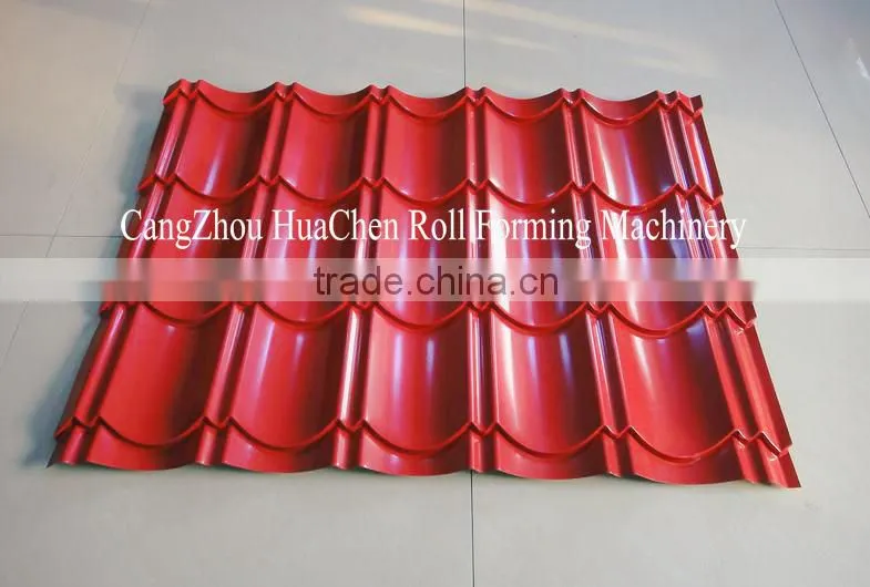 Galvanized aluminum roofing Ridge Cap Making Machine