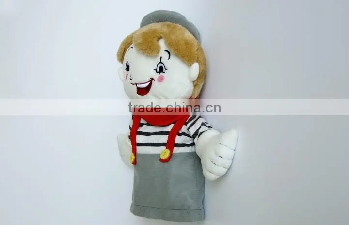 High qualtity plush doll soft puppet mingencustom factory china