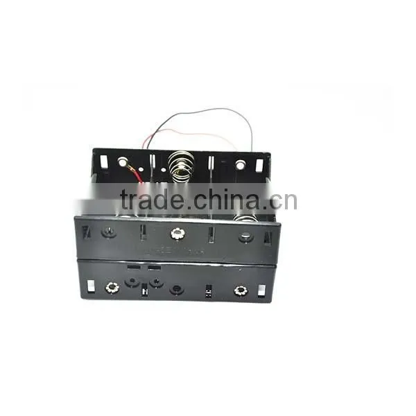 6 x D Size Cell Battery Batteries Holder Box 9V Case With Wire Lead