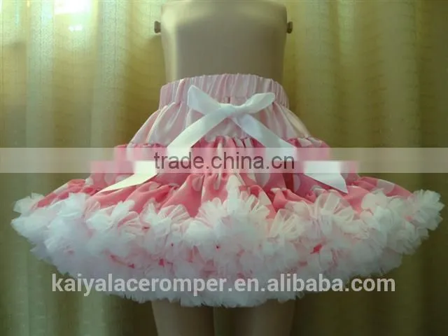 Kids Lovely Dot Tutu Skirt Dress , Baby Girls Mini Skirt , Baby Petti Skirt
