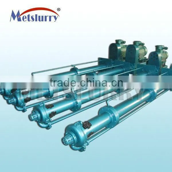 High dencity river dredging verticle submersible slurry pump