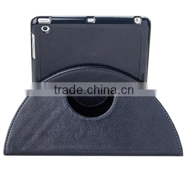 360 degree rotating leather case cover for iPad Mini/Mini 2