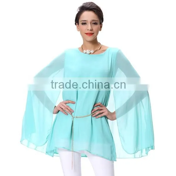 African Hotsale Long Sleeves Cape Tops