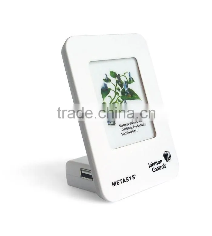 4 port usb hub with photo frame