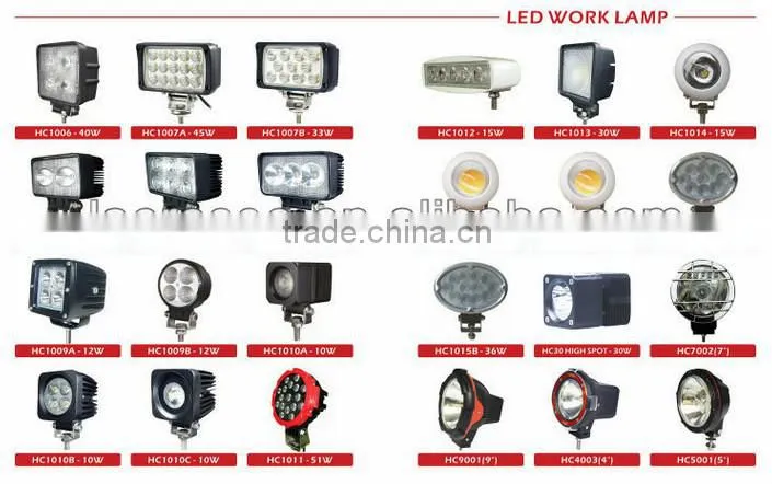 27w Round working lamp 30/60 degree spot beam LED work light